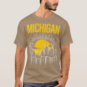 Yellow Moon Michigan T-Shirt