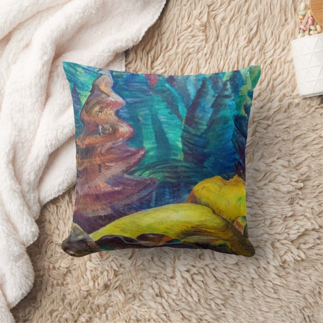 Yellow Moss | Emily Carr | Cushion (Blanket)