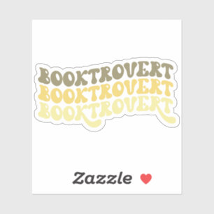 Yellow Multicolored Retro Booktrovert Vinyl