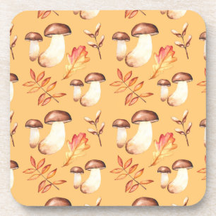 Yellow Mushroom Garden Coaster