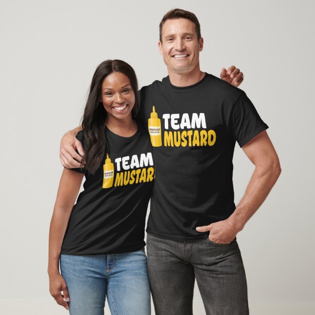 Yellow Mustard Lover Team Mustard Family Costume T-Shirt (Unisex)