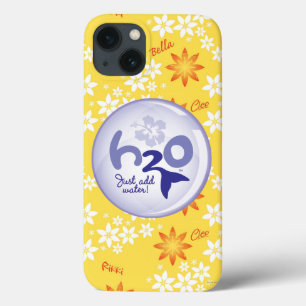 Yellow Name Pattern iPhone 13 Case
