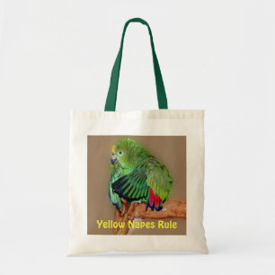 Yellow Naped Amazons Rule Tote Bag