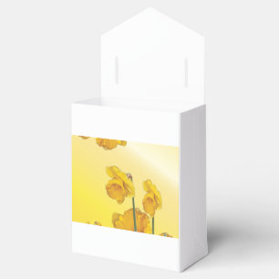Yellow Narcissus Daffodil Fab Flower Floral Favour Box
