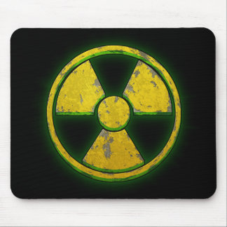 Yellow Nuke Mouse Pad