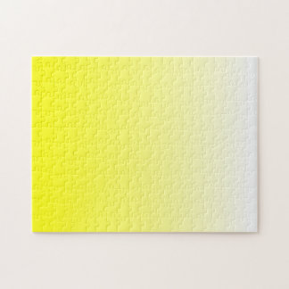 Yellow Ombre Jigsaw Puzzle