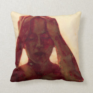 Yellow One Second Noise 2007 Cushion