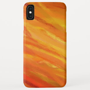 Yellow Orange Abstract Art Painting Case-Mate iPhone Case