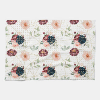 Yellow Orange And Rockland Tea Towel