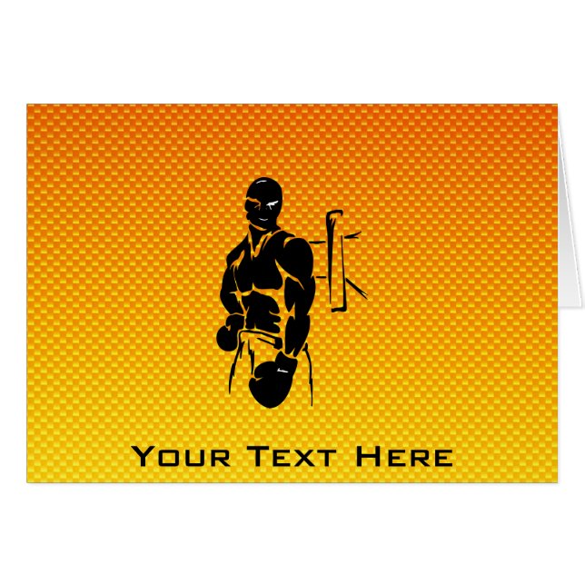 Yellow Orange Boxing (Front Horizontal)