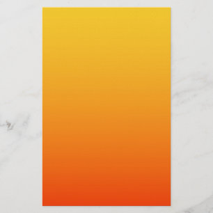 Yellow Orange Colour Stationery