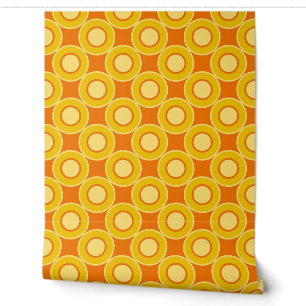 Yellow Orange Doughnuts With Filling Burnt Orange  Wallpaper