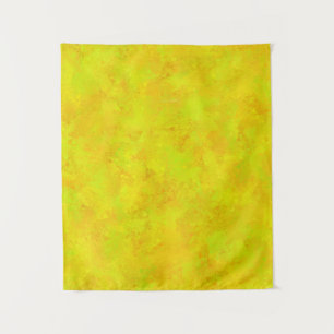 Yellow Orange Green Abstract Pattern Tapestry