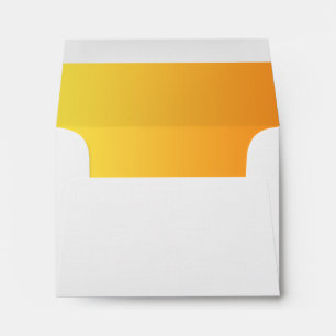Yellow & Orange Ombre Envelopes