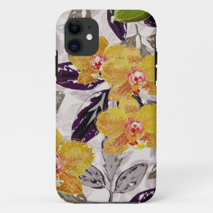 Yellow orange orchids. Case-Mate iPhone case