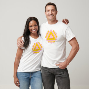 Yellow Orange Pink Flower (#1 & #2) T-Shirt
