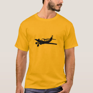 Yellow Orange Plane T-Shirt