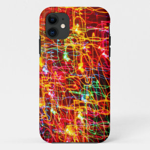 Yellow Orange Red Green Blue Purple Abstract Light Case-Mate iPhone Case
