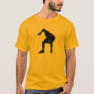 Yellow Orange Speed Skater T-Shirt