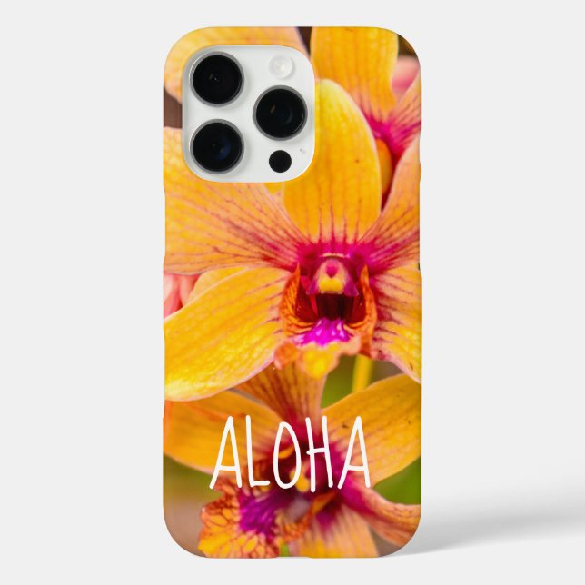 Yellow Orchid, Lawai, Kauai, Hawaii Case-Mate iPho iPhone Case (Back)