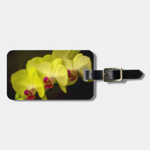 Yellow Orchid - Luggage Tag