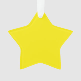 Yellow ornament