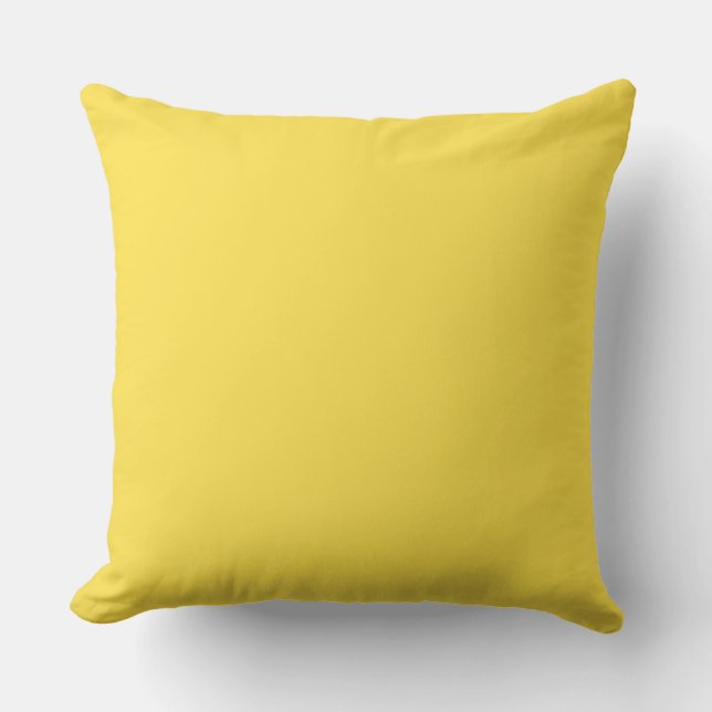 Yellow Outdoor Pillow (Front)