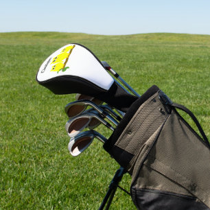 Yellow Owls Design Personalised Golf Head Cover