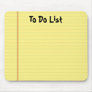 Yellow Pad Mouse Pad