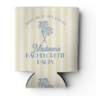 Yellow Palm Spring Pastel Beach Bachelorette Party