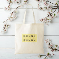 Yellow Pastel "Hunny Bunny" Cute Easter