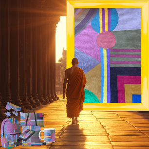 "Yellow Pathway" Notebook