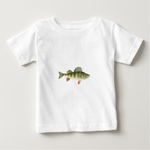 Yellow Perch Art Baby T-Shirt