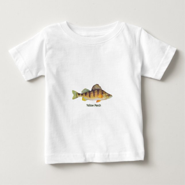 Yellow Perch (titled) Baby T-Shirt (Front)