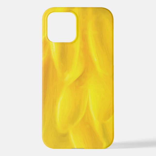 Yellow Petals iPhone Case (Back)