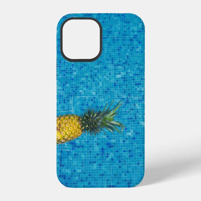 Yellow pineapple fruit iPhone case (Back)
