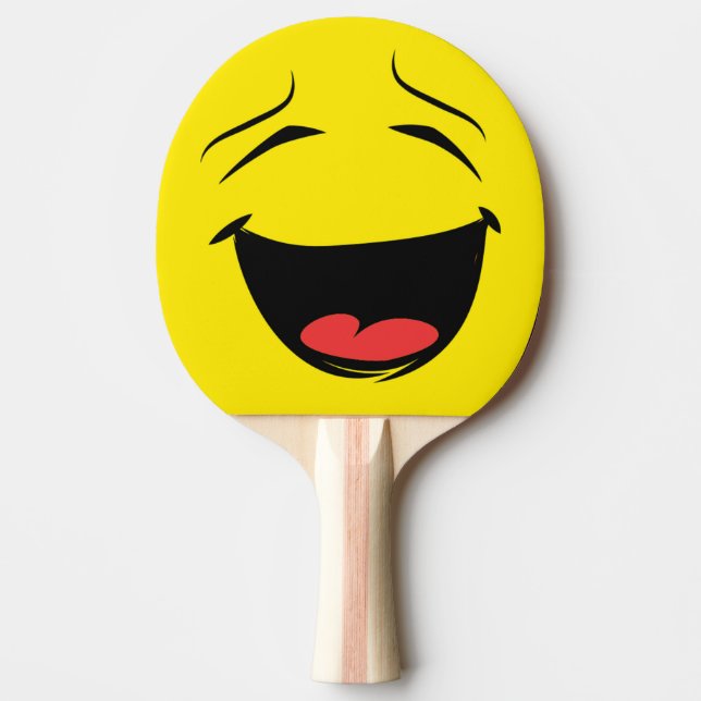 YELLOW PING PONG PADDLE (Front)