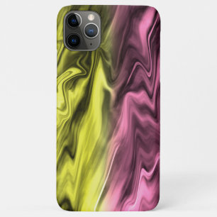 Yellow Pink Blurred Marble Pattern   Case-Mate iPhone Case