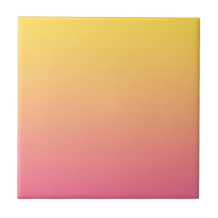 Yellow Pink Colour Tile