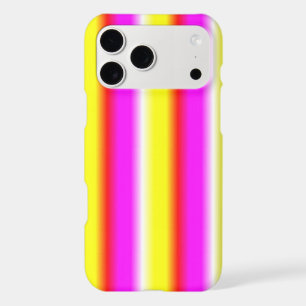 Yellow Pink Rainbow Stripes