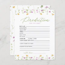 Yellow Pink Wildflower Prediction For Baby Game