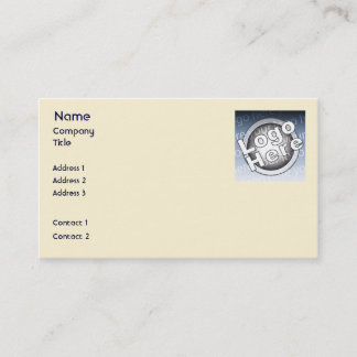 Yellow Plain - Business Card
