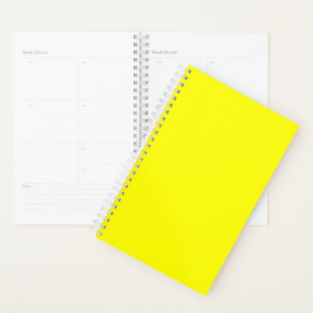 Yellow Planner (Display)