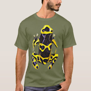Yellow Poison Arrow Frog Designs Poison Dart Tee