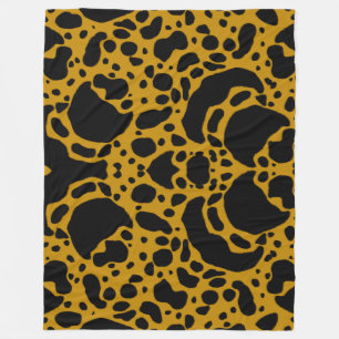Yellow Poison Dart Frog Fleece Blanket