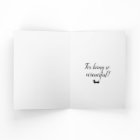Yellow Polka Dot Dachshund Thank You Card