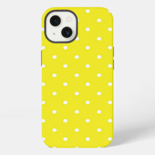 Yellow Polka Dot Design iPhone 13 Case