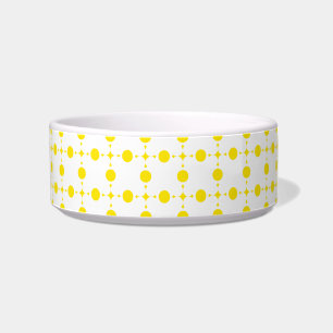 Yellow Polka Dots, Polka Dot Pattern, Dots, Dotted Bowl
