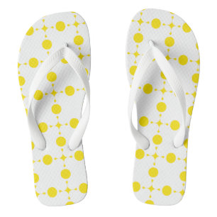 Yellow Polka Dots, Polka Dot Pattern, Dots, Dotted Jandals