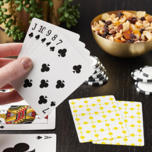 Yellow Polka Dots, Polka Dot Pattern, Dots, Dotted Playing Cards